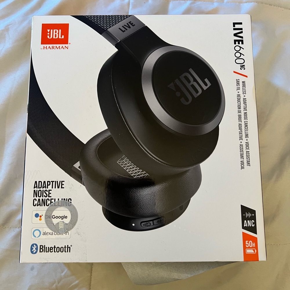 Jbl live 660 nc Bluetooth headphones